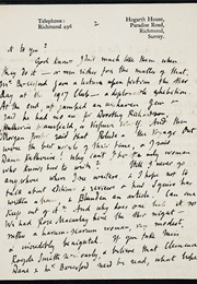 Language, Subject, Self: Reading the Style of "To the Lighthouse" (Rebecca Saunders)