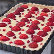 Strawberry and Custard Tart