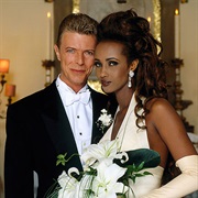 David Bowie and Iman