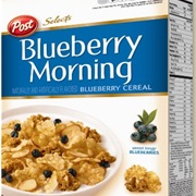Post Selects Blueberry Morning Cereal