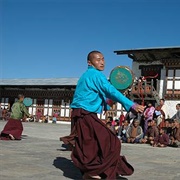 Drametse Sacred Dance - Bhutan