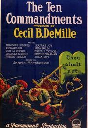 The Ten Commandments (1923)