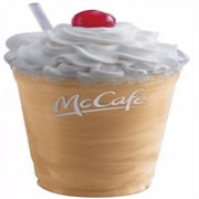 McCafe Artic Orange Shake