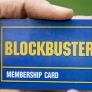 You Owned a Blockbusters Membership Card