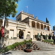 The Presidential Palace at San Anton Gardens Malta