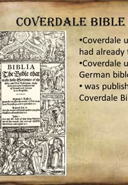 The Coverdale Bible (Matthew Coverdale)