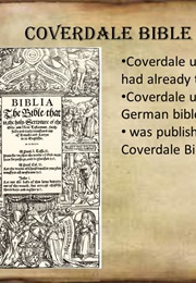 The Coverdale Bible (Matthew Coverdale)