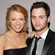 Blake Lively and Penn Badgley
