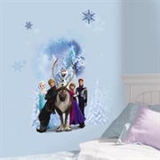 Frozen Characters Wall Decal