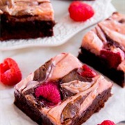 Raspberry Cheesecake Brownies