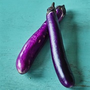 Japanese And/Or Chinese Eggplant