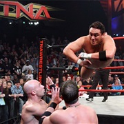 Samoa Joe vs. AJ Styles vs. Christopher Daniels,Unbreakable 2005