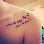 Inhale the Future, Exhale the Past