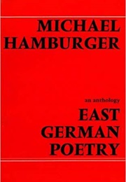 East German Poetry (Ed. Michael Hamburger)