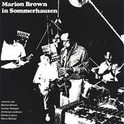 MARION BROWN – in Sommerhausen