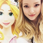 Dove Cameron and Rapunzel