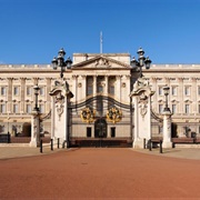 Take a Selfie at Buckingham Palace.