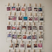 Create a Polaroid Wall