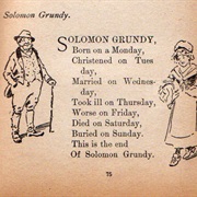 Solomon Grundy
