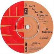 Don't Cry for Me Argentina .. the Shadows
