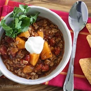 Turkey Sweet Potato Chili