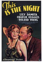 This Is the Night - Lily Damita