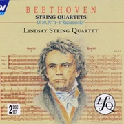 Ludwig Van Beethoven - String Quartets, Op. 59, "Razumovsky" (The Lindsays: String Quartets)