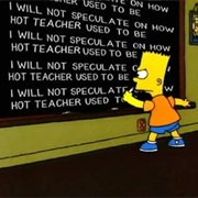 Speculating on How Hot the Teacher Used to Be