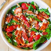 Strawberry Bacon Salad