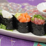 Gunkanmaki-Sushi (軍艦巻き寿司)