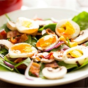 Egg-Mushroom Salad