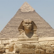 See the Pyramids and Sphynx at Giza