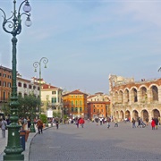 Piazza Bra, Verona, Italy