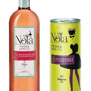 Nola Raspberry and Elderflower Vodka Spritz