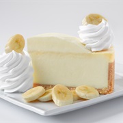 Fresh Banana Cream Cheesecake