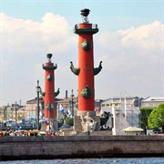 Rostral Columns, St Petersburg