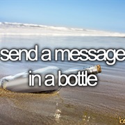 Send a Message in a Bottle