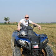 Quad Biking in Rural Cambodia