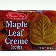 Maple Leaf Creme Cookie (Canada)