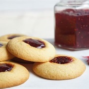 Jam Drop Biscuits
