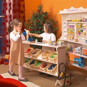 Selfmade Wooden Toy Shop