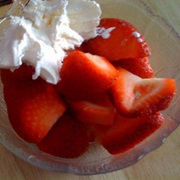 Strawberries and Cool Whip