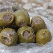 Żebbuġ Mimli (Pitted Green Olives Stuffed With Tuna Mixture)