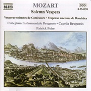 Mozart Solemn Vespers