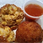 Fried Mac and Cheese Balls From Beck's Cajun Cafe