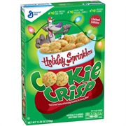 Holiday Sprinkles Cookie Crisps