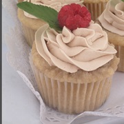 Raspberry Tiramisu Cupcake