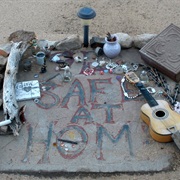 Gram Parson's Cremation Site, Joshua Tree, California
