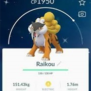 Shiny Raikou