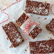 Chocolate Coconut Flapjack